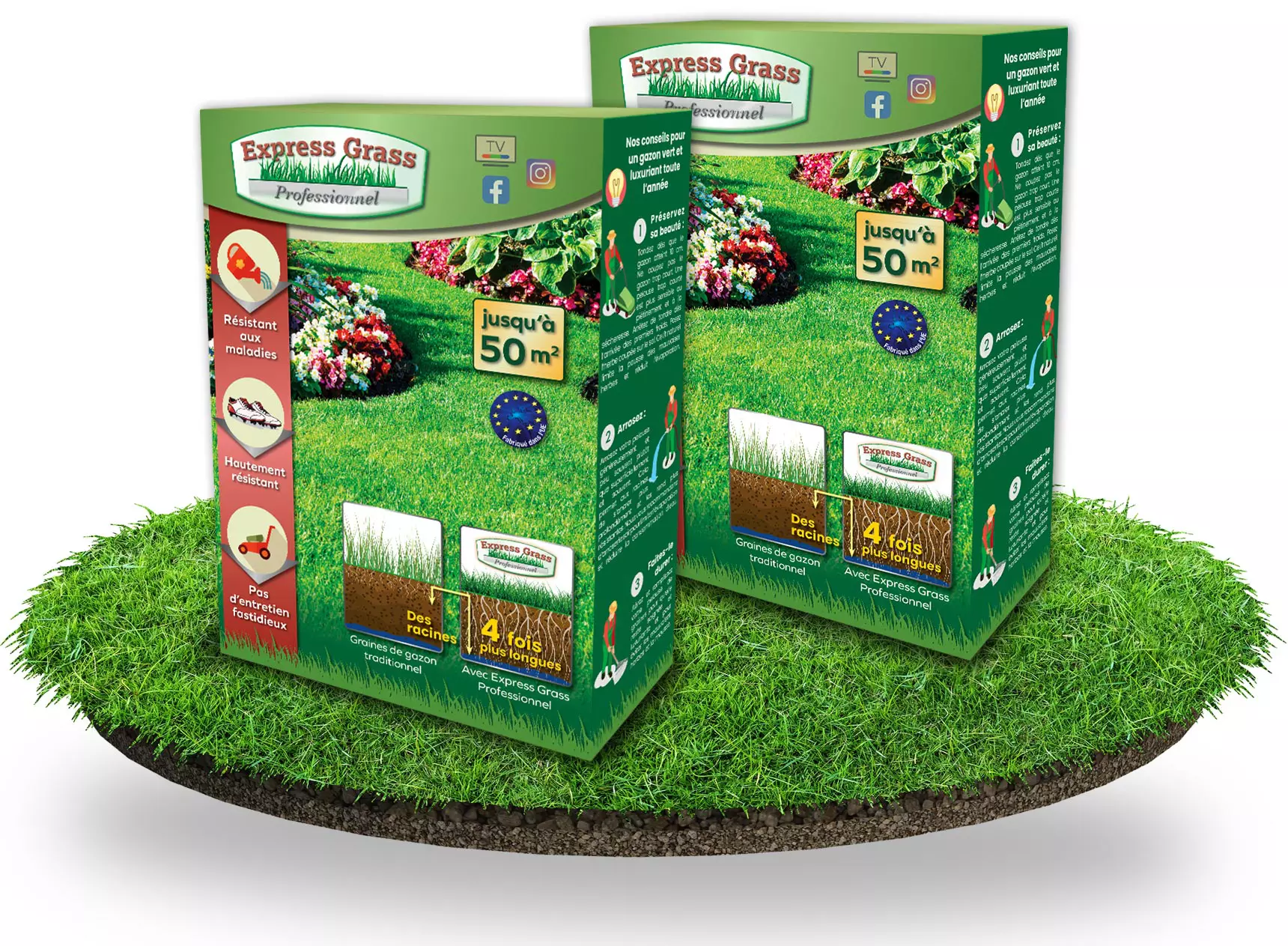 express grass professionnel