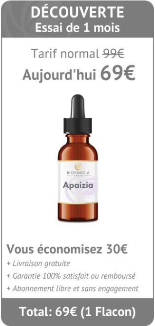 Apaizia 1 flacon