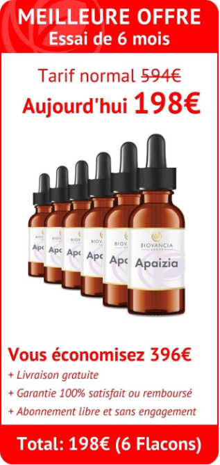 Apaizia 6 flacons