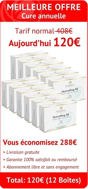 Nutramag b6 12 boîtes