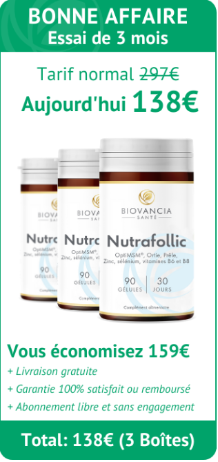 nutrafollic 3 boîtes