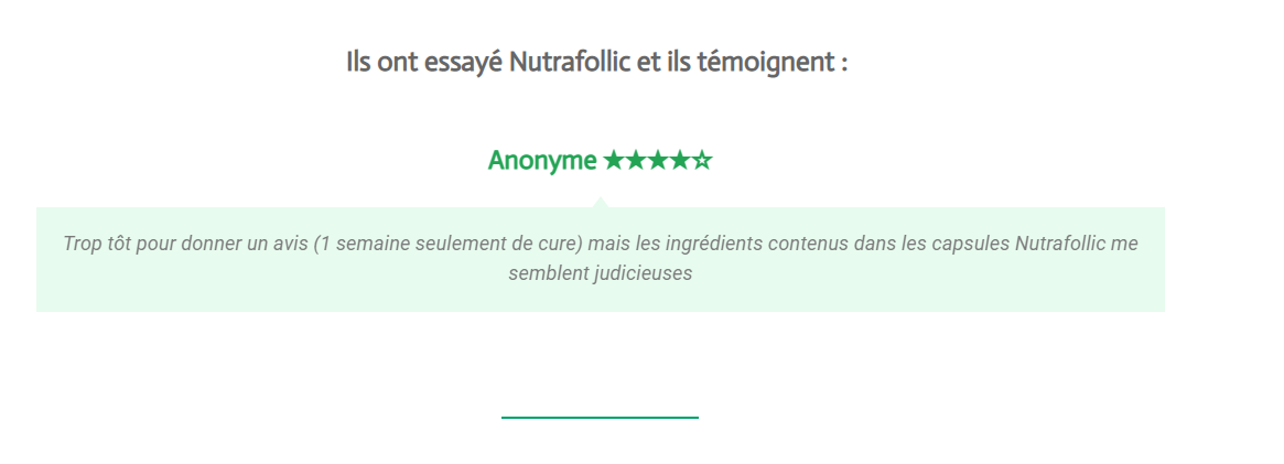 nutrafollic avis forum