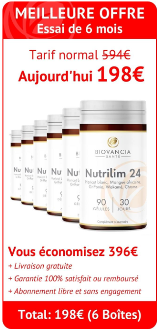 nutrilim 24 6 boites
