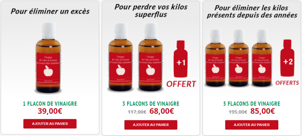 gélule pour maigrir vinaigre slim