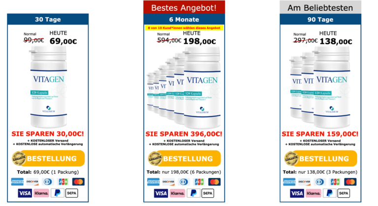Vitagen preis