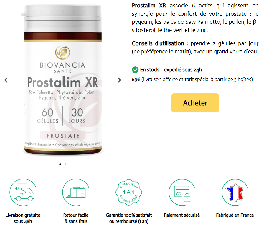 prostalim xr achat