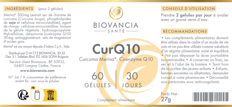 CurQ10 composition posologie
