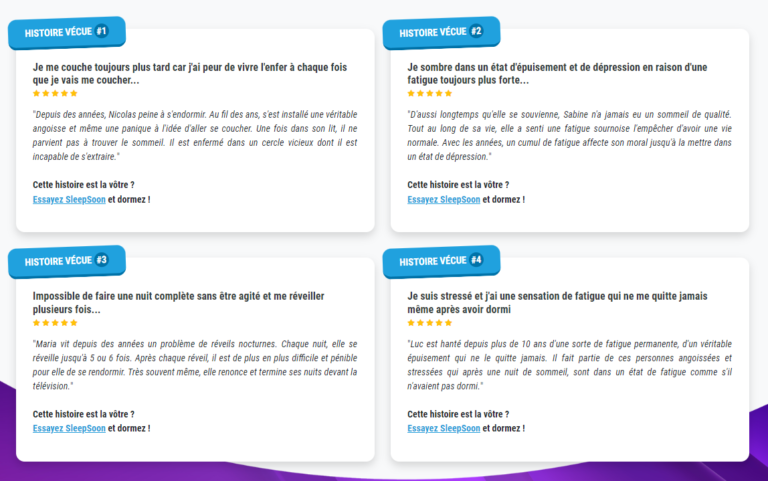 Sleepsoon avis utilisateur