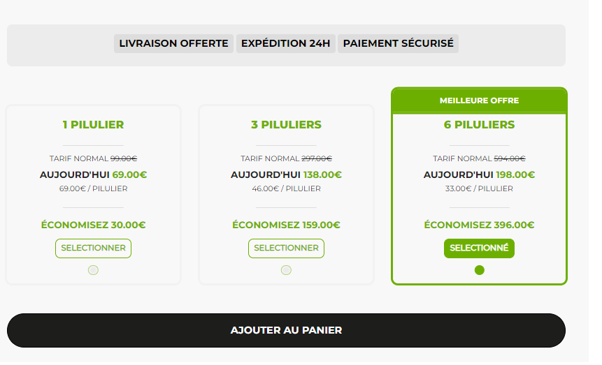cbd caps prix
