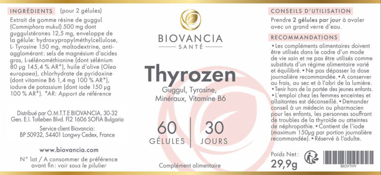 thyrozen composition