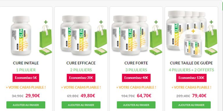 ananaslim prix