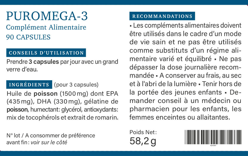 puromega-3 composition