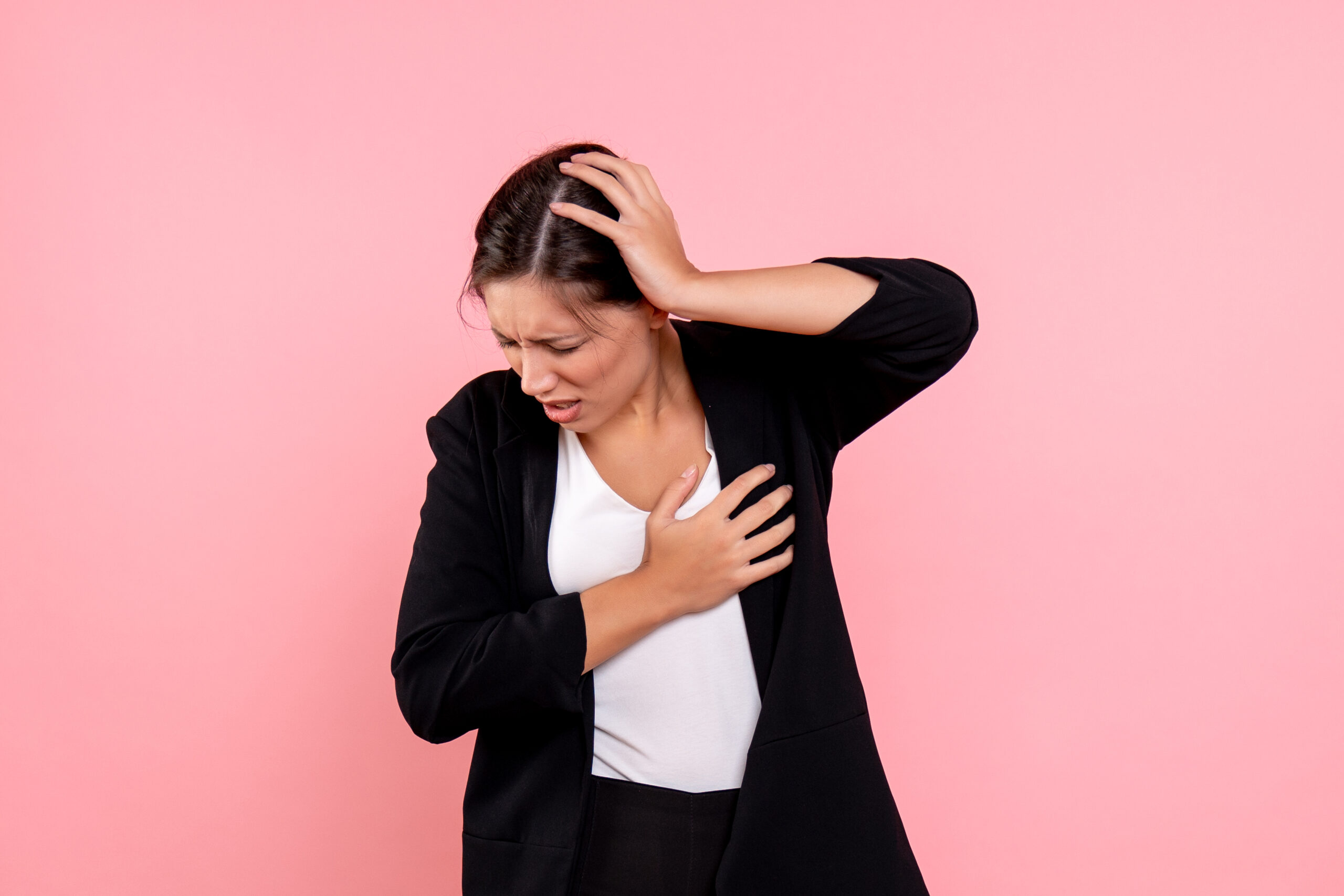 Douleur à l'aisselle gauche et stress