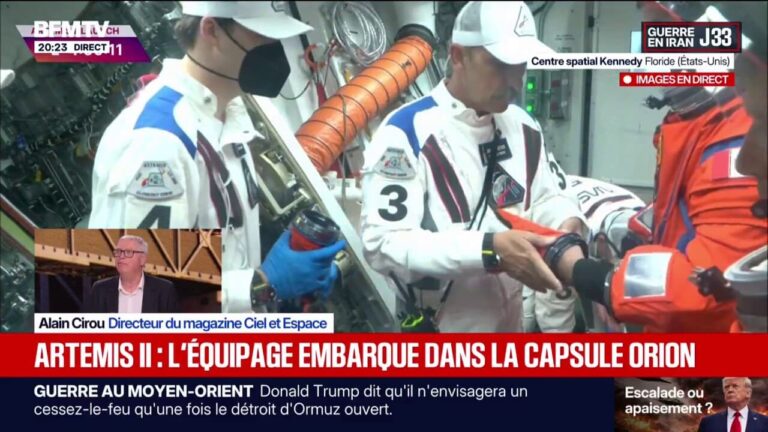 Mission Artemis 2: « C’est un vol d’essai. Ça veut dire qu’a aucun ...