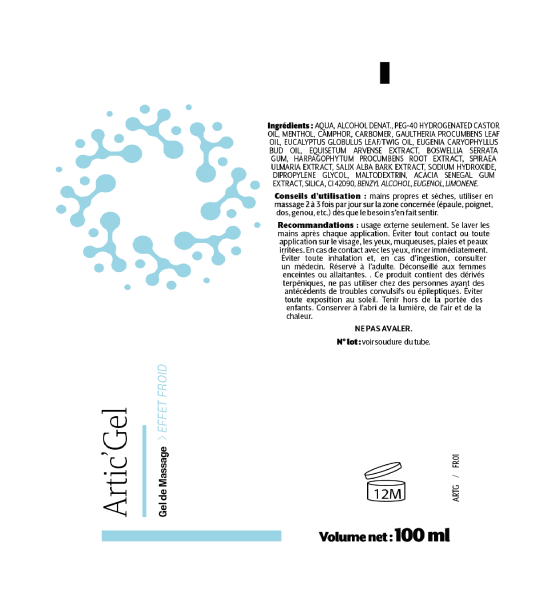 artic'gel composition